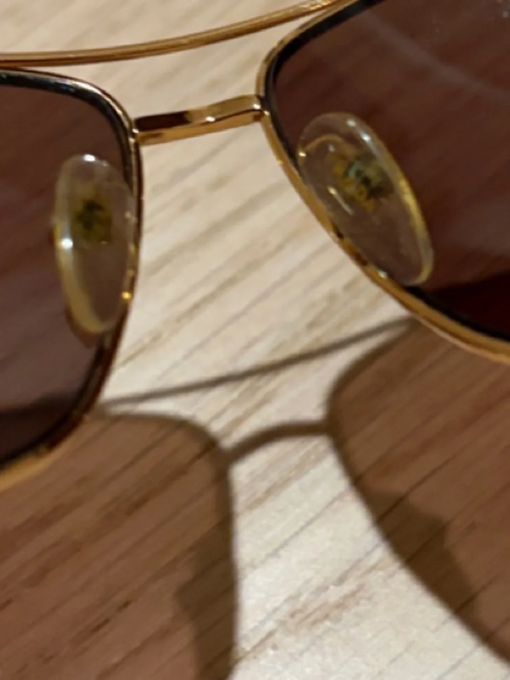 Prada Gold Frame Tortoise Sunglasses Brown Lenses Authentic